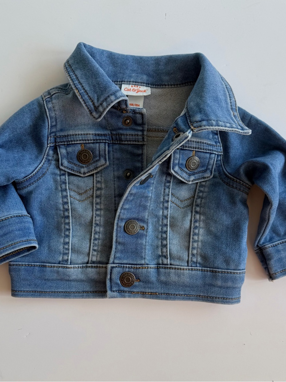Cat & Jack Light Blue Denim Jacket for Babies